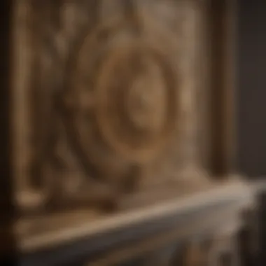 Close-up of high-quality materials used in the Verona suite