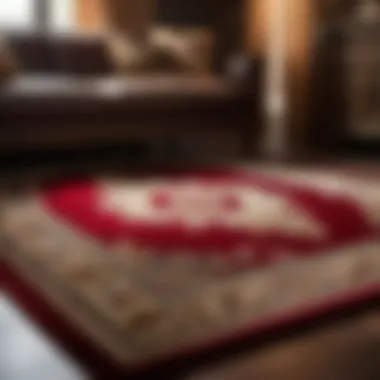 Intricate Details of Verona Rug Exquisite Verona Rug Detail