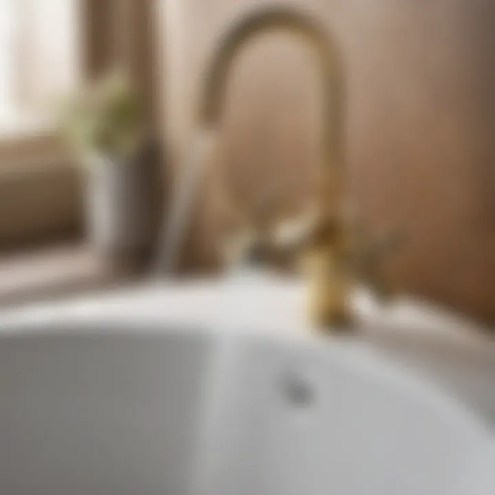 Maintenance of bathroom faucet sprayer attachment with tools