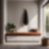 Elegant Bedroom Bench with Shoe Storage in Modern Interior