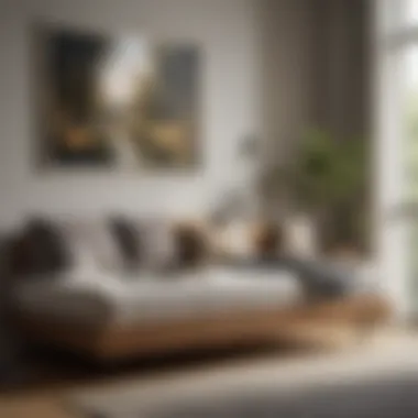 Minimalist Daybed Setup in Modern Living Room
