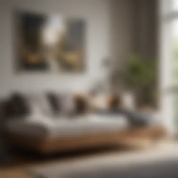 Minimalist Daybed Setup in Modern Living Room