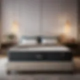 Luxurious double-sided mattress in bedroom setting