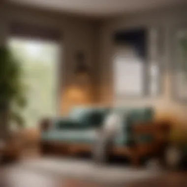 Transforming a Nook into a Cozy Retreat with a Futon Sofa Bed Versatile Futon Sofa Bed in Cozy Reading Nook