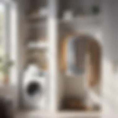 Adaptable to Any Space Versatile Laundry Room Solution