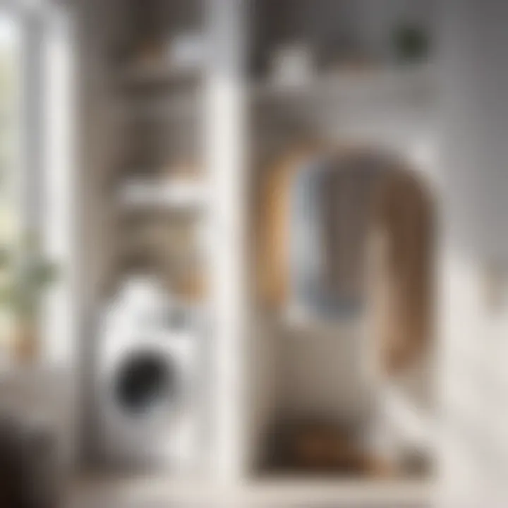 Adaptable to Any Space Versatile Laundry Room Solution