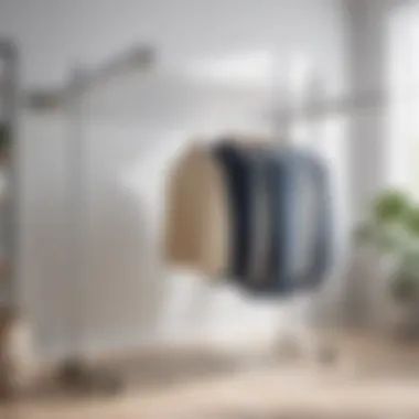 Functional Home Innovation Collapsible Hanging Rack Design