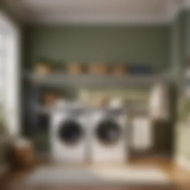 Space-Saving Laundry Rack