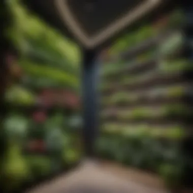 Vertical Garden Shelving Concept