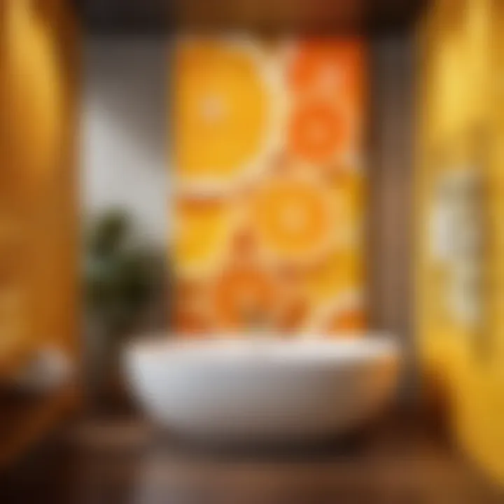 Revitalizing Citrus Burst Revitalizing Citrus Burst Bathroom Palette