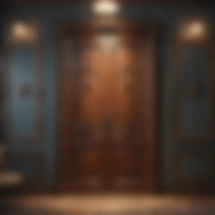 Collection of Vintage Door Styles Collection of different vintage door styles displayed