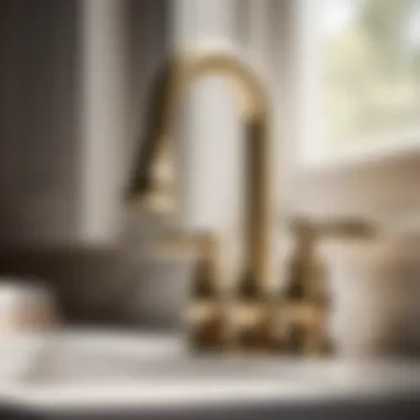 Elegant Vintage Brass Faucet Vintage Brass Faucet for Laundry Room Sink