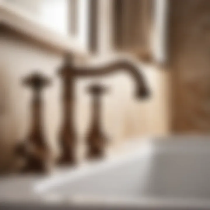 Vintage Bronze Bathroom Faucet