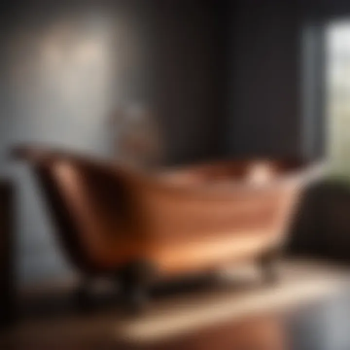 Vintage Copper Bathtub