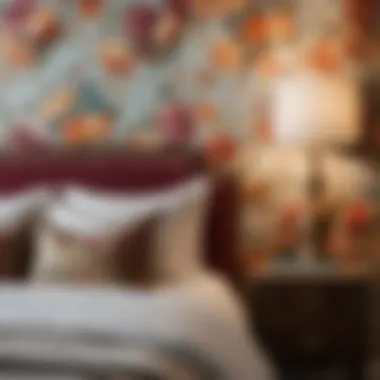 Timeless Vintage Florals Vintage Floral Wallpaper Bedroom Elegance