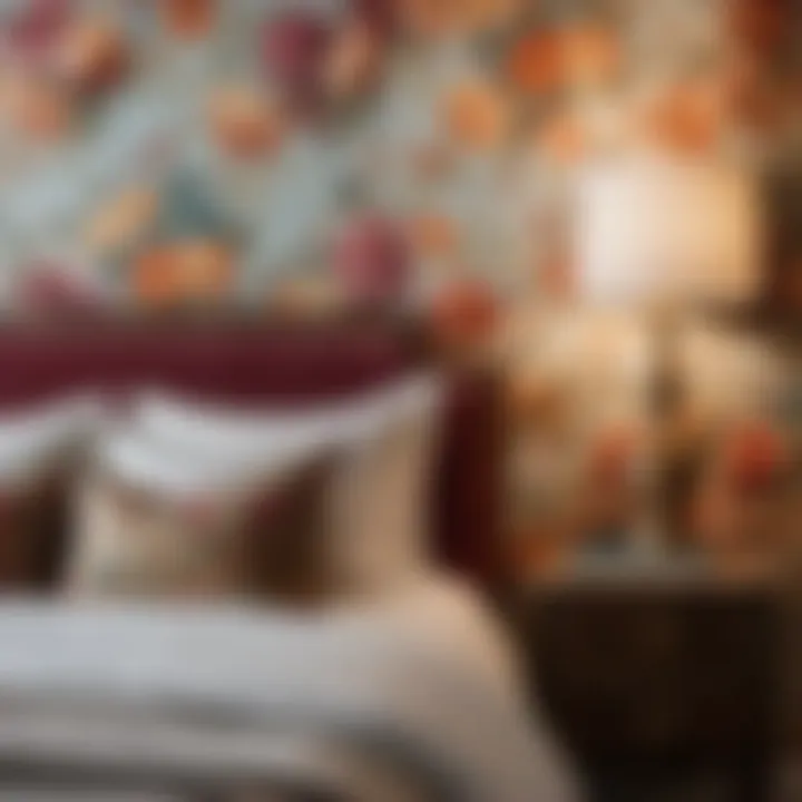 Timeless Vintage Florals Vintage Floral Wallpaper Bedroom Elegance