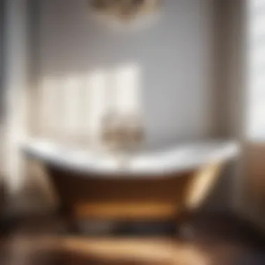 Vintage Free-Standing Bathtub with Claw Feet