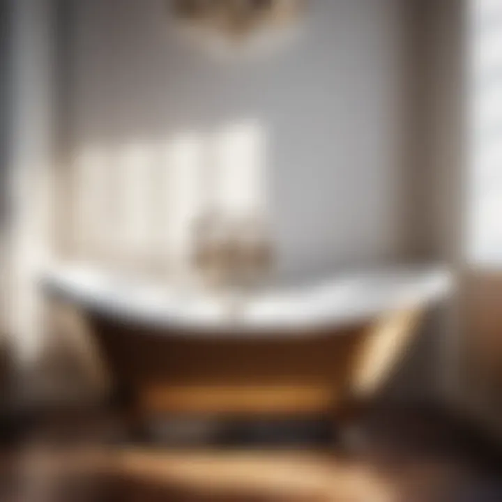 Vintage Free-Standing Bathtub with Claw Feet