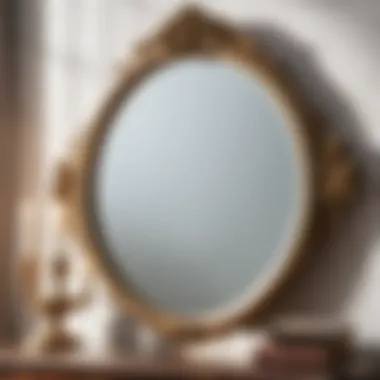 Exquisite Vintage Vanity Mirror with French Flair Vintage French Country Vanity Mirror