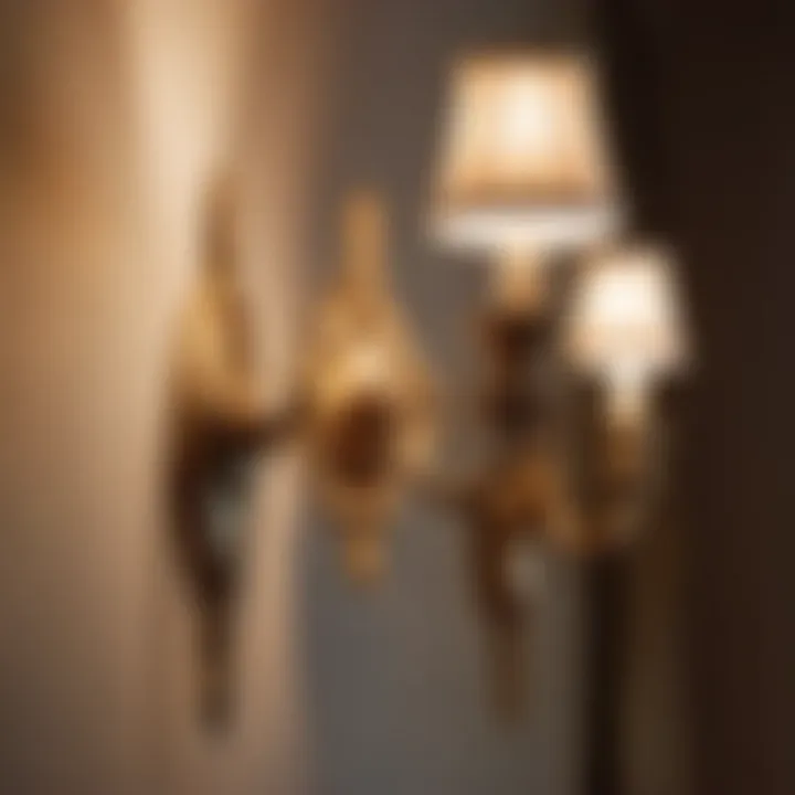 Vintage-inspired bedroom sconces exuding classic charm