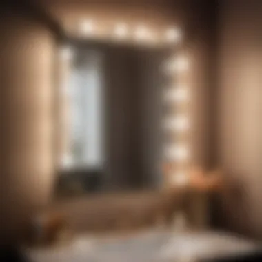 Timeless Charm with a Glow Vintage Style Lighted Vanity Mirror