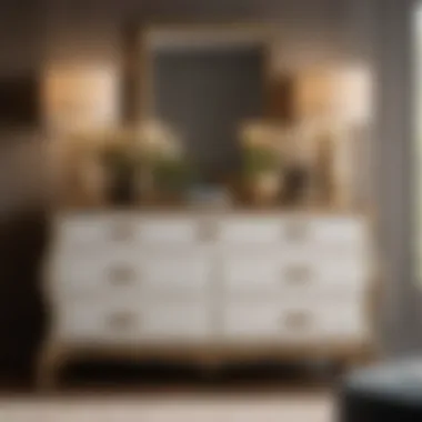 Sophistication in Wakefield Dresser Design Chic Dresser in Wakefield Bedroom Set