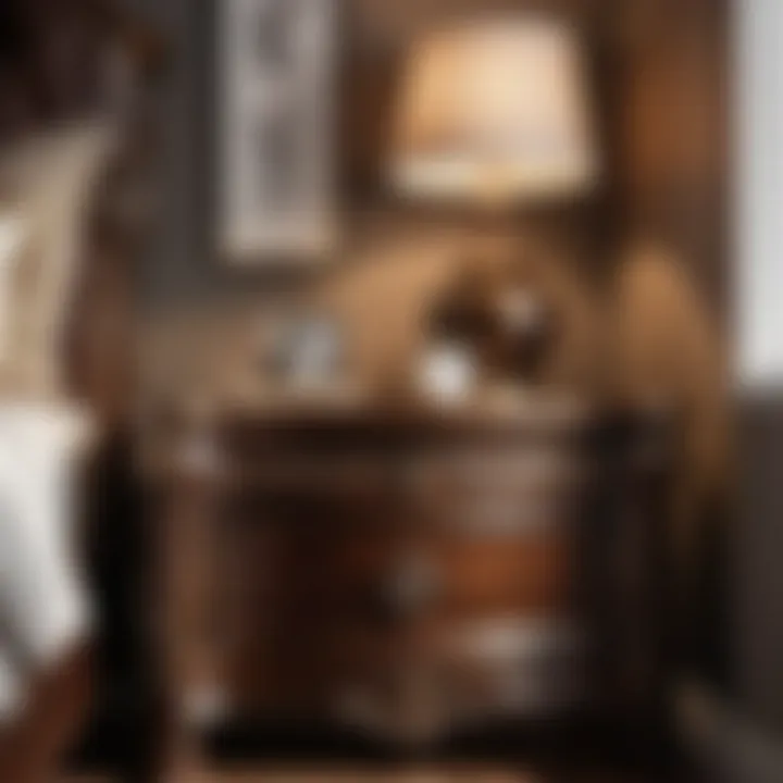 Luxurious Nightstand in Wakefield Bedroom Set