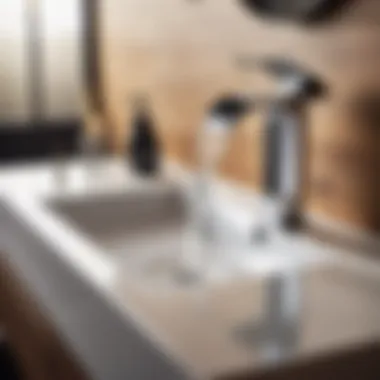 Wall-Mounted Waterfall Bathroom Sink Faucet