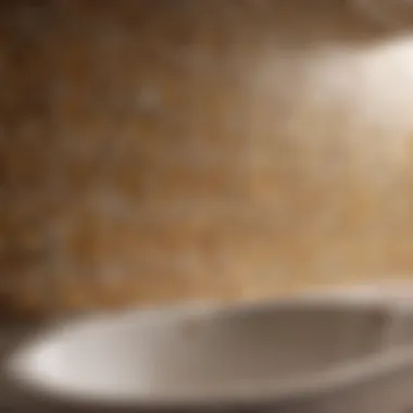 Wallpaper smoothing over tile