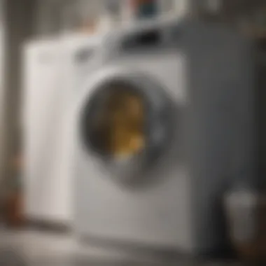 High-efficiency washer with proper detergent usage