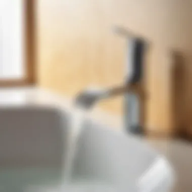 Minimizing Water Wastage Effectively Illustration of reduced water wastage with a water-efficient faucet