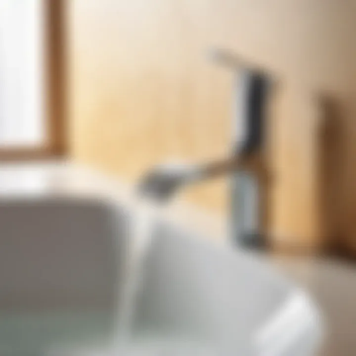 Minimizing Water Wastage Effectively Illustration of reduced water wastage with a water-efficient faucet