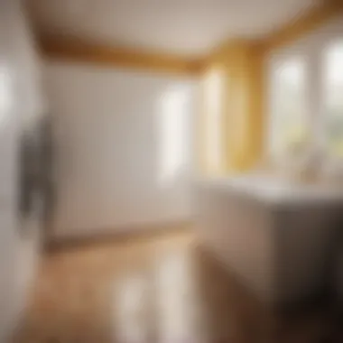 Waterproofing the laundry tub area