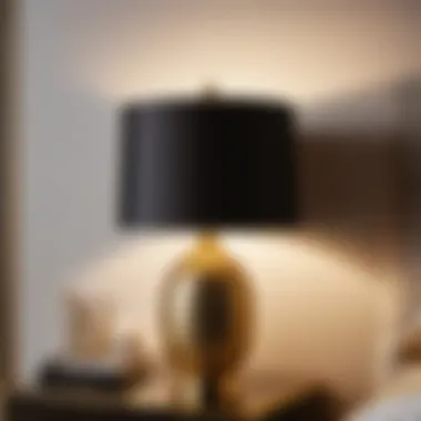 Elegant Gold Accent Table Lamp