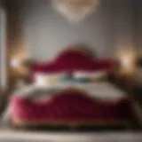 Luxurious Velvet Upholstered Bed Frame
