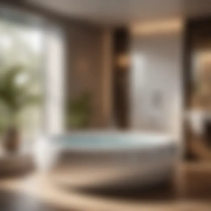 Tailored Tranquility Customizable whirlpool bath jet cover for personalized style