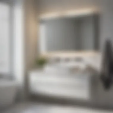 Maximizing Storage with Design in White Bathroom Cabinets Innovative storage solutions within a white bathroom cabinet