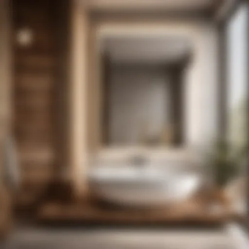 Elegant Wood Planks Enhancing Bathroom Aesthetics Wood Planks in Bathroom