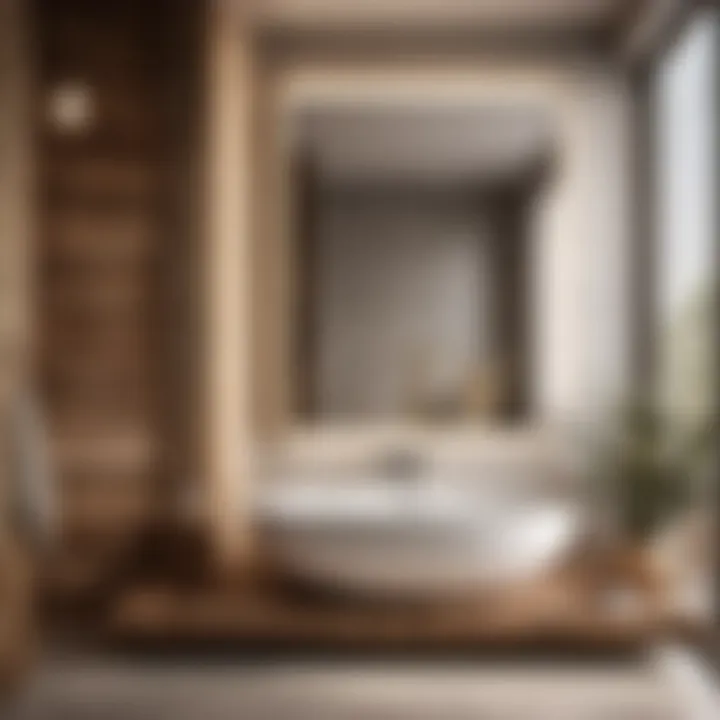 Elegant Wood Planks Enhancing Bathroom Aesthetics Wood Planks in Bathroom