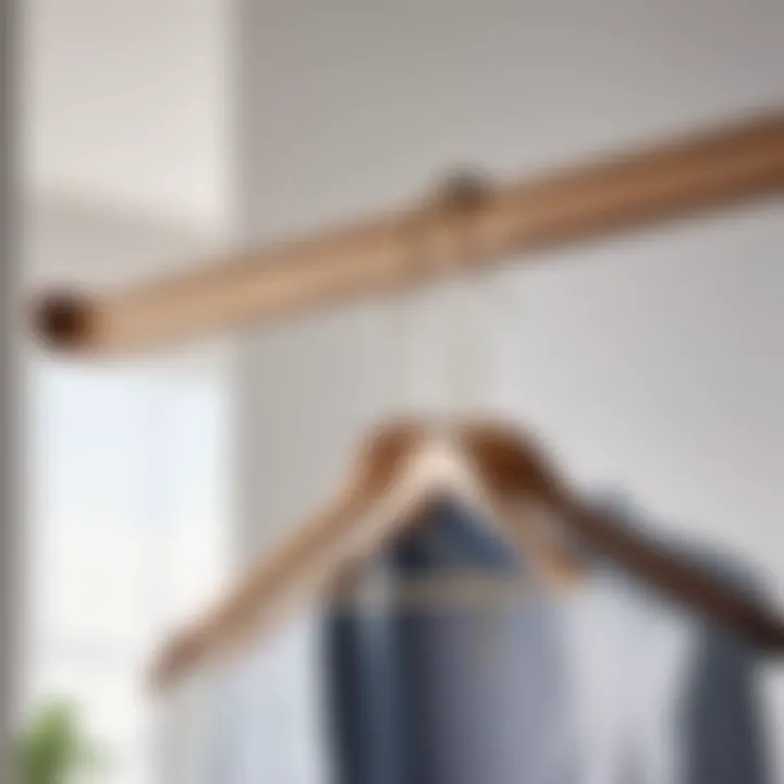 Wooden Clothes Hanger with Minimalist Design