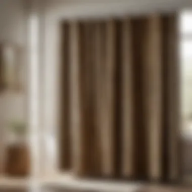 Chic Animal Print Shower Curtain Woodland Animal Print Shower Curtain