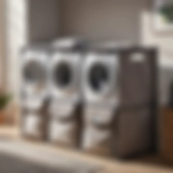 Multi-Compartment Laundry Organizer Versatile x large laundry bag with compartments