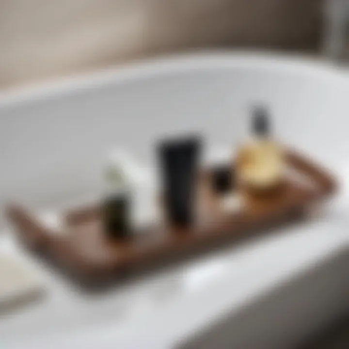 Sleek Design of Yamazaki Bath Caddy