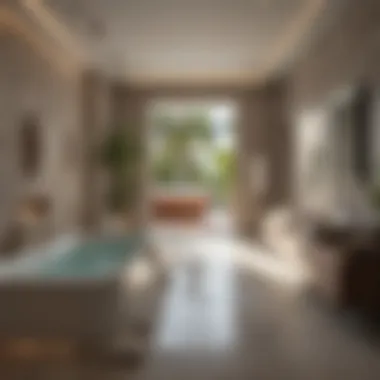 Tranquil Spa Retreat Spa-Like Bathroom with Jacuzzi Tub