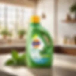 Eco-friendly laundry detergent with plant-based ingredients